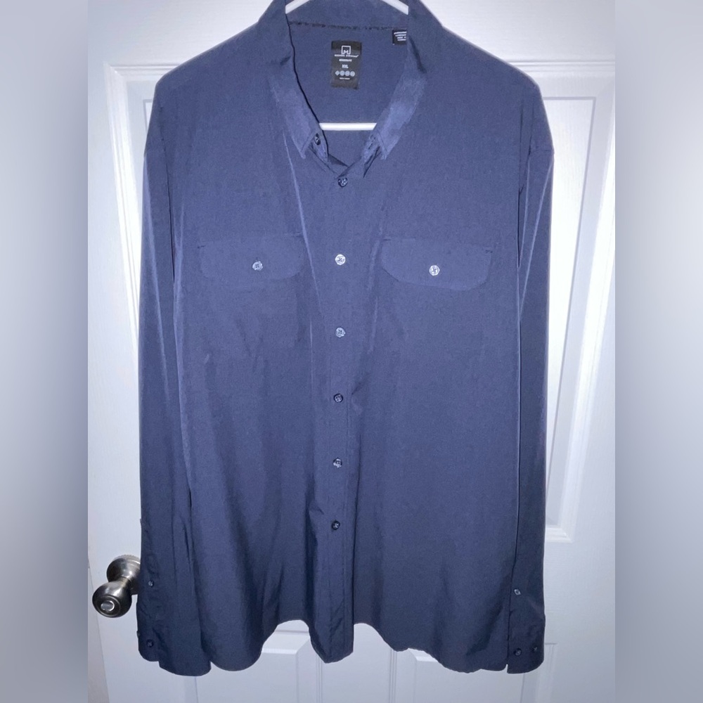 Michael Strahan Modern Dress Shirt